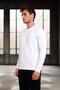 Wenders Relax Fit Basic Brushed Interlock Crew Neck Men's Sweatshirt - White - 3
