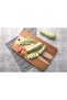 Kitchen Rectangular Teak Wood Cutting Board 40x28 cm, Made In Brazil - 3