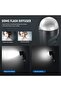 Magnetic Dome Diffuser for Round Head Speedlite Flash, Magnetically Attached Flash Dome Light - 4