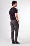 Men's Slim Fit Anthracite Trousers - 4