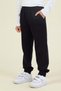 Children's Black Sweatpants |   Comfortable and Flexible Fabric – for Daily and Sports Use
