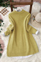Baklava Soft Sweater Tunic - Yellow - 3
