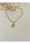Steel Anklet Chain Charm Bracelet Summer Trend Bracelet with Zircon Stones and Double Fish Detail - 2