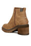 Women Brown Chunky Heel Ankle Boots - 3