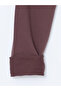 Lcw Kids Plum Elastic Waist Basic Girl's Leggings - 2