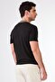Black o-neck solid color short sleeve slim fit knitwear t-shirt - 5