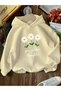 Winter Hooded Sweatshirt, Children's Daisy Growing Printed