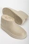 Women's Waterproof Furry Cold Weather Resistant Non-Slip Eva Sole Rain and Winter Boots - 6