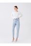Lcwaikiki Classic Ecru Crew Neck Women's Body