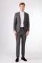 K.Gray Solid Color Suit - Slim Fit