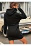 Women's Hooded Sweat Dress - 4