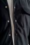 Men's Navy Blue Hooded Double Pocket Snap Fastener Sports Jacket Comfortable Fit - 7