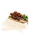 Wooden Barbecue Stick, BBQ Meat Stick,30CmX.9,25Pcs,BB2797