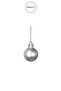 Christmas Tree Ornament Set of 24 Balls Silver 3 cm - 5