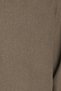 Women's Slim Fit Buttoned Collar Winter Wool Viscose Plain Khaki Shirt - 6