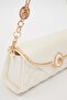 Cream Chain Strap Detail Shoulder Bag - 3
