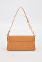 Brown Heart Buckle Detail Shoulder Bag - 5