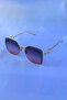 Square Unisex Sunglasses with Uv400 Protection Gradient Lenses - 6