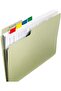 Flags 1" Dispenser 1 x 1.7 in (25.4 x 43.2 mm) Red Color, 50 flags/pack | Mark, Highlight, C - 3