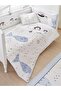 Baby Sleeping Set 8 Pieces 70*130 cm - Penguin - 5