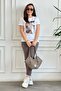 Double Leg Elastic Waist Trousers - 2
