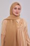 Latte Plain Adria Shawl - 3