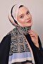 Powder Star Pattern Cotton Shawl - 2