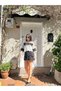 Women's Color Block Knitted Detailed Summer Top - 4