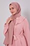 Pink Plain Adria Shawl - 2
