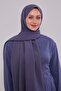 Anthracite Plain Adria Shawl - 2
