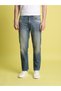 Men Cotton Relaxed Fit Faded Jeans - 2