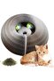 Accordion Cat Scratching Toy, Scratching Board with Rattle Bell Ball and Catnip Gift - 8