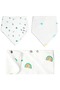 10-Piece Baby Set 2, (Sleep suit/Hat/Bib/Swaddle) - 6