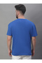 Men Blue Graphic Print Oversized T-Shirt - 2