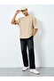 Mid Rise Loose Fit Jeans with Drawcord - 2