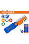 طقم رؤوس مفك CRV متنوعة 25 مم – WBS2601