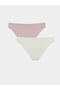 Plain Bikini Panties 2-Pack - 2