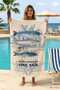 Unisex Patterned Printed Sea Beach Towel Fish 70X140 cm