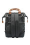 Luxury Leather Thermal Compartment Waterproof Stain Resistant Wipe-Clean Mom and Baby Care Backpack - 2