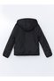 Lcw Kids New Season Hooded Crib-Stone Printed Boy's Coat - 2