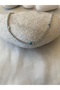 Blue Bead Detailed Chooker Silver Necklace - 4