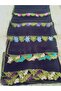 Handcrafted Needle Embroidered Prayer Cover Dowry Cover Mevlit Headscarf Crepe Fabric 145X75 cm - 7