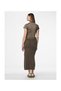 Pctulle Mw Long Knit Skirt Pwp Bc - 5