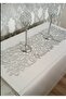 Runner/tablecloth/s.leather/decorative/100x32.5cm).5 Pieces - 2
