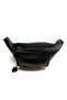 Black Genuine Leather Freebag Waist Bag - 2