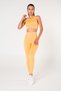 Women's Slimming Sports Leggings - Double Layered & Seamless & High Waist Ribbed 1550 - 3