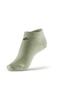 Odor-Free Booties Women's Lime Silver Socks - 3