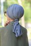 Women's Practical Buckle Ready Shawl Bonnet - Gray