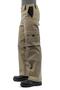 Work Trousers, Beige-Dark Blue, Commando Pockets -54E1511-