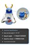 750 ml Water Bottle for Children - Leakproof, Durable School Water Bottle with Strap - 3